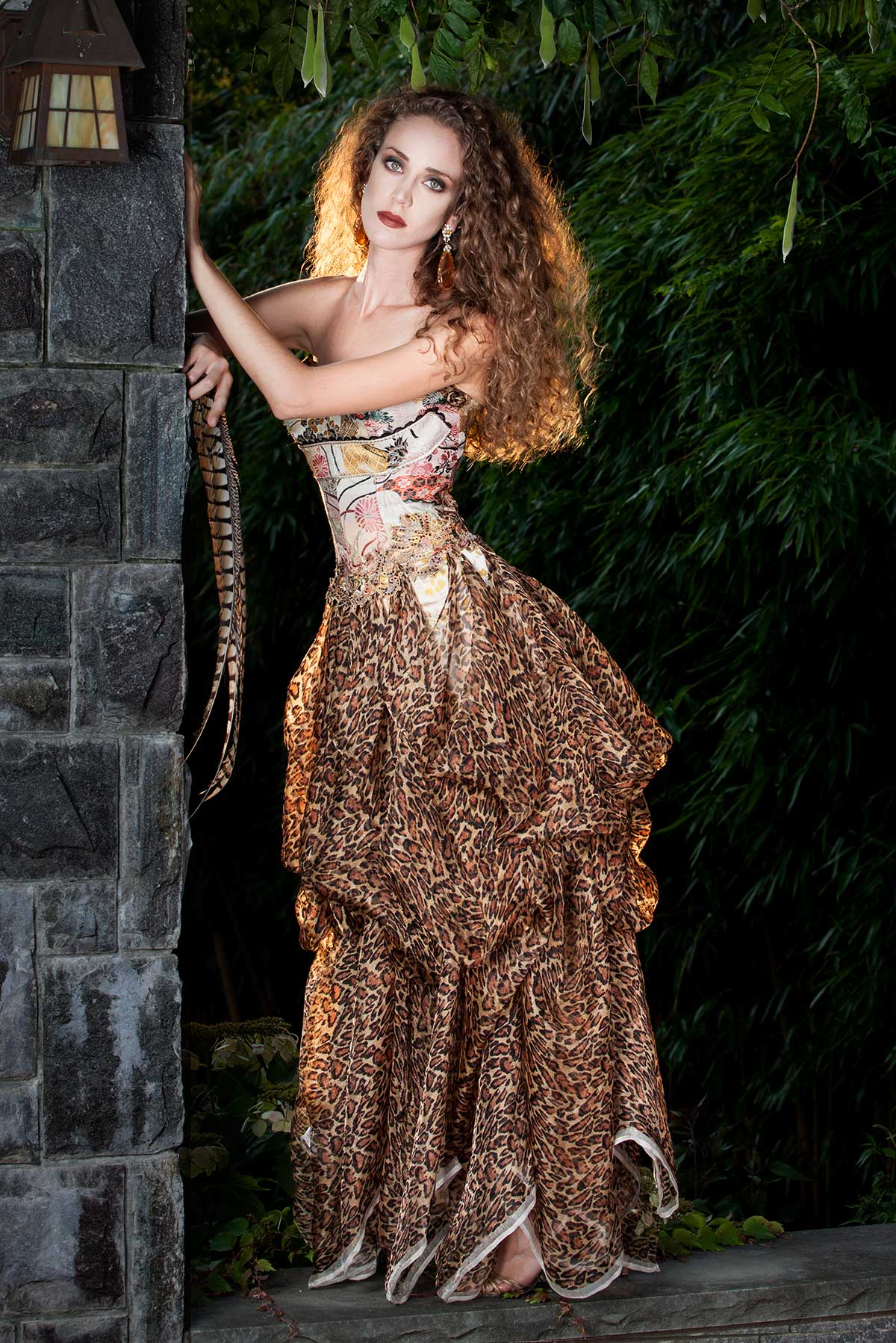 ASIAN LEOPARD- Constance-McCardle Fashion Design | Photography: Jean Sweet