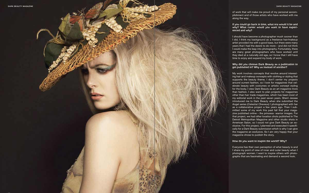 Published in Dark Beauty Magazine, April 2015 | Constance McCardle Fashion Design | Photography: Jean Sweet
