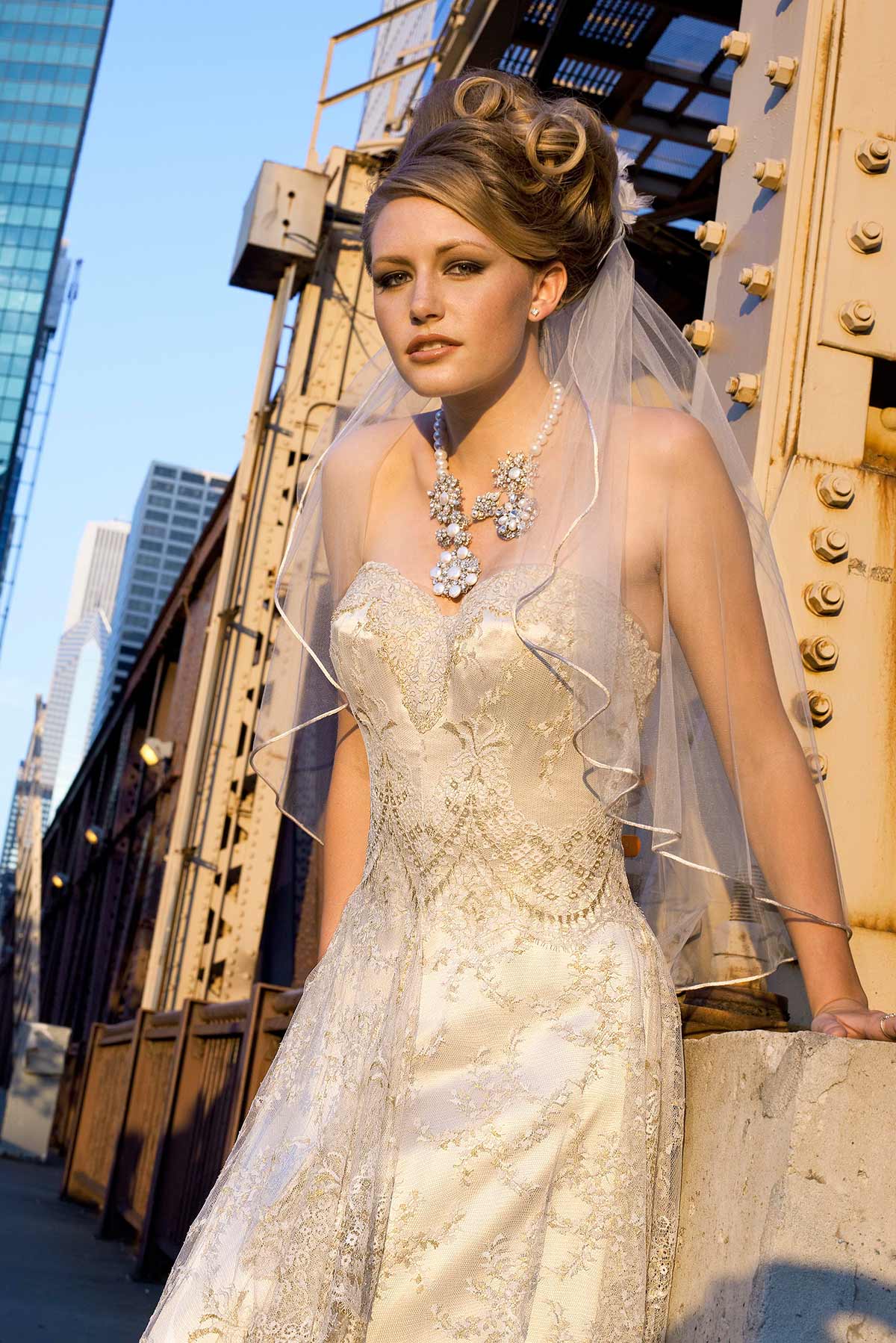 GOLD CHANTILLY|Constance McCardle Fashion Design | Photography: Jean Sweet